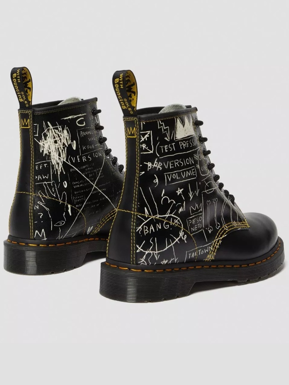 Dr. Martens 1460 Basquiat Test Pressing Backhand Leather Mens size 10 NEW!!! - Picture 5 of 8